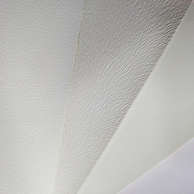 PVC Weiß Geprägter Digitaldruck Synthetisches Kunstleder für Tasche Notizbuch Handyhülle Tischset Kunstleder Stoff 7