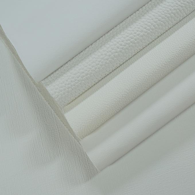 PVC Weiß Geprägter Digitaldruck Synthetisches Kunstleder für Tasche Notizbuch Handyhülle Tischset Kunstleder Stoff 6