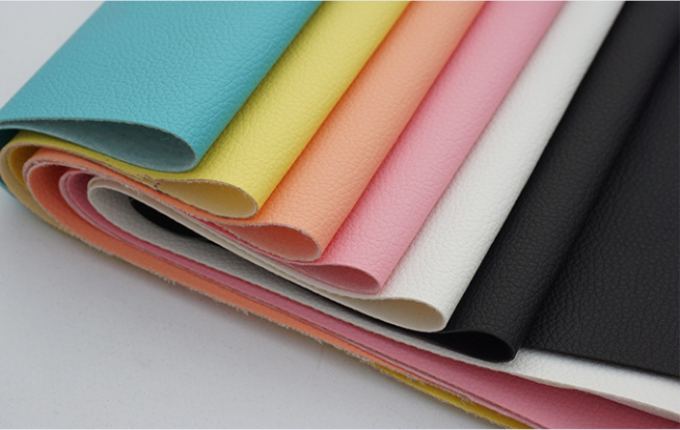 PVC-Leder mit Litschi-Maserung für Möbel, 54" Breite 8