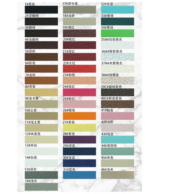 PVC-Leder mit Litschi-Maserung für Möbel, 54" Breite 13