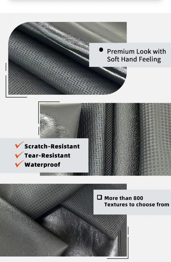 PVC-K&uuml;nstliches Leder 140 cm breit, abrasionsbest&auml;ndig f&uuml;r M&ouml;belpolsterung 6