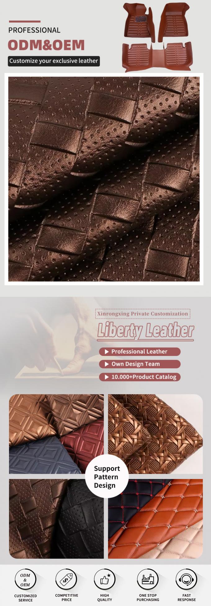 PVC-Kunstleder-Autositzbezug, abriebfest, wasserdicht 4