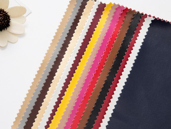 PU Tc Stoff Napa-Maserung Kunstleder Geldbörse Box Schuhe Notizbuch Fotoalbum Leder Stoff 5