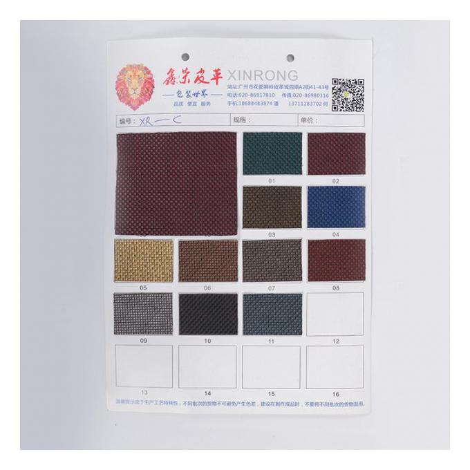 PVC-Metall Perle Helle Farbe Kleines Gewebe Muster K&uuml;nstliche synthetische Verpackung Brieftasche Schuhkasten Notizbuch Falsches Ledergewebe 18