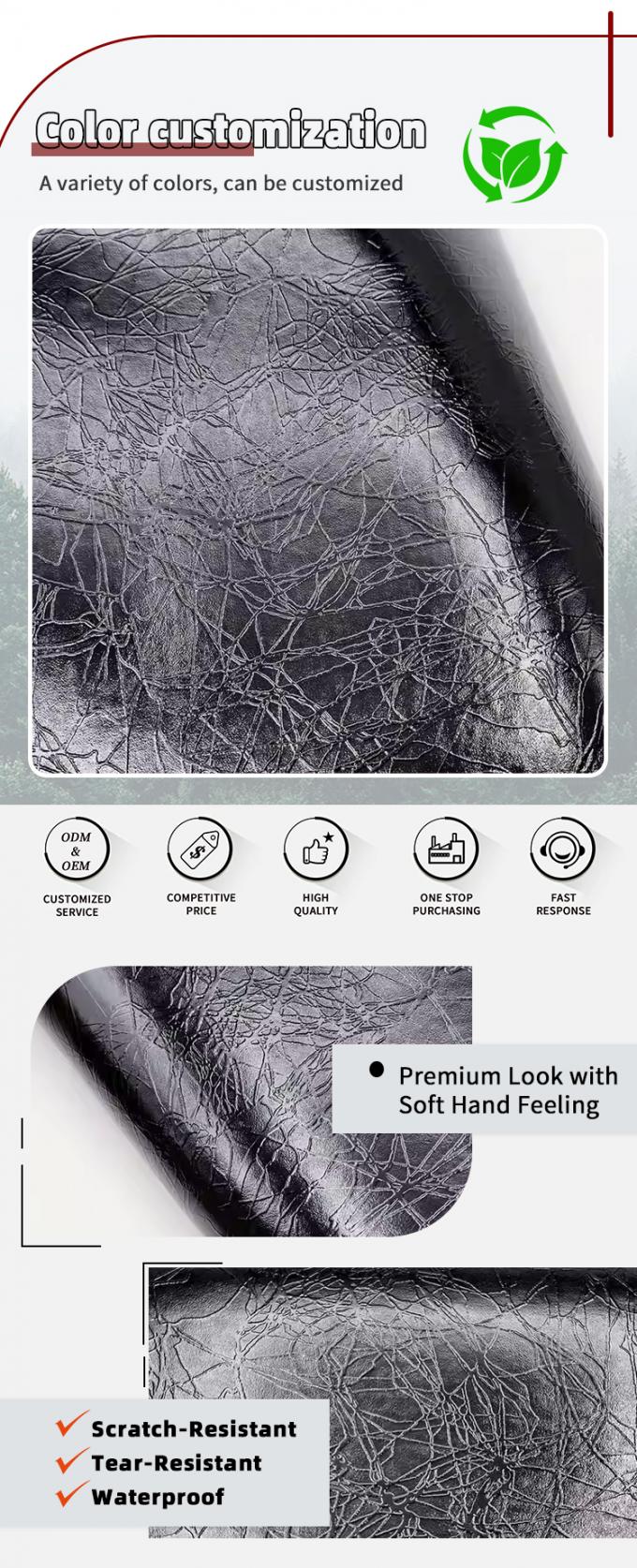 Gro&szlig;handel PVC Highlights von 006 Highlights Blitzkornmuster Kunstleder Geldb&ouml;rse Box Schuhe Notizbuch Stoff 4