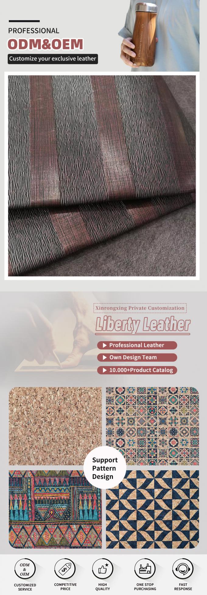 Perlgl&auml;nzendes Pvc Holzkornmuster k&uuml;nstliches synthetisches Leder Hintergrund Wand Brieftasche Schuhen Notizbuch Ledergewebe 4