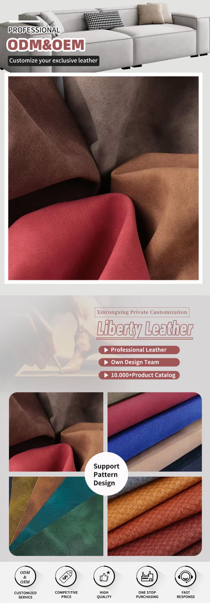 PU Frosted Schafsleder Nubuk-Korn Synthetisches Leder Tasche Schuhe Geldbörse Dekorieren Notizbücher Hülle Kunstleder Stoff 4