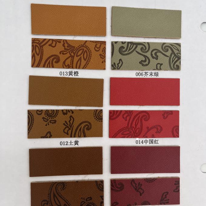 Kunstleder aus PU-Pressen für Schuhtaschen, Tischmatte, Kunstleder aus Falschleder 12