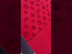 Kunstleder aus PU-Pressen für Schuhtaschen, Tischmatte, Kunstleder aus Falschleder